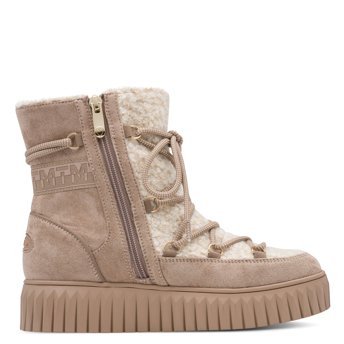 MT Fleece Hiker Boots - Taupe Comb
