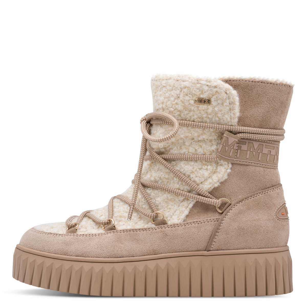 MT Fleece Hiker Boots - Taupe Comb