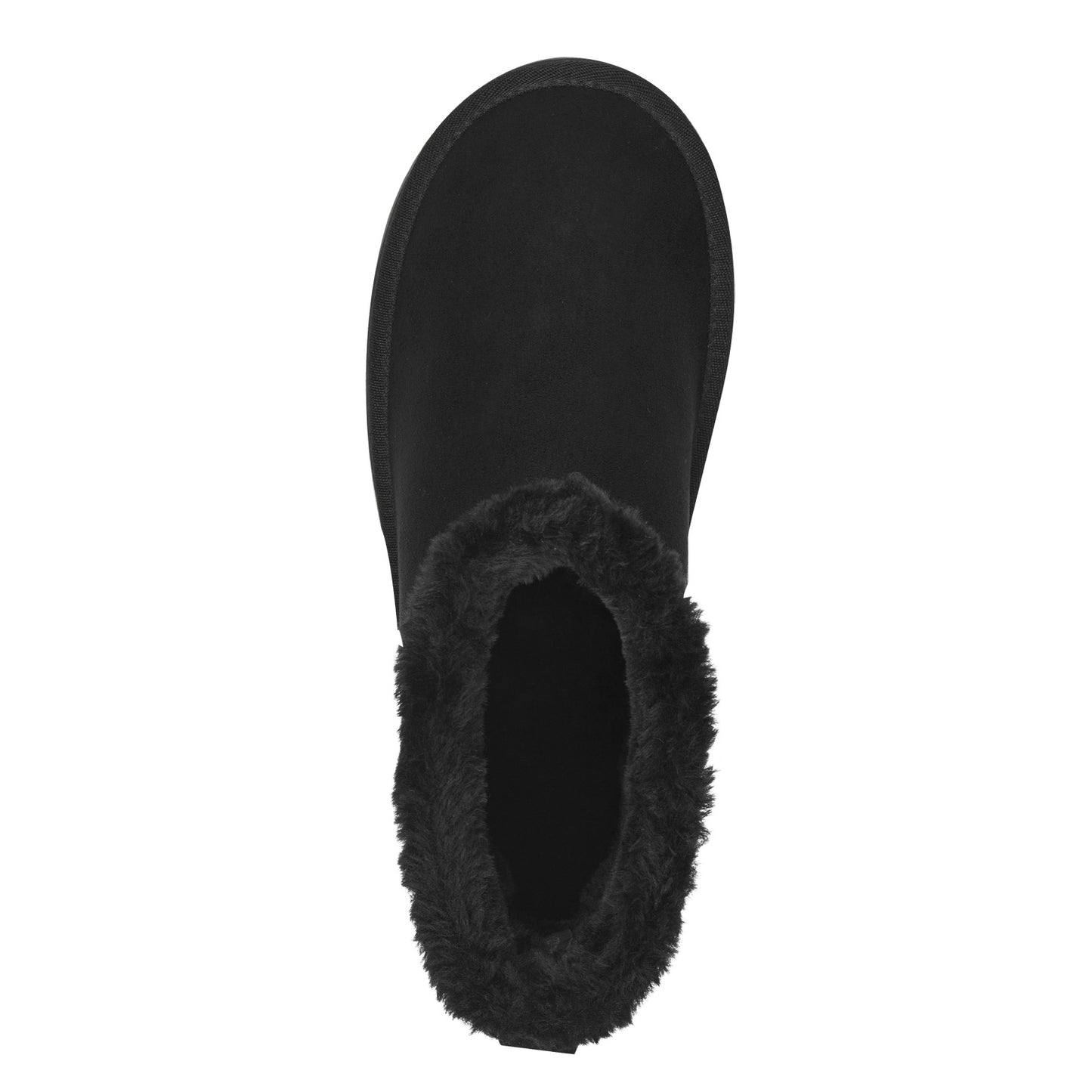 MT Fur Lined Shearling Boot - Black