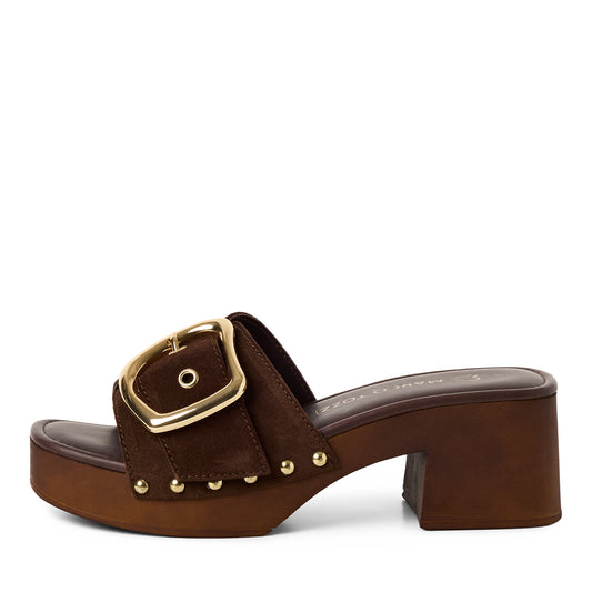 MT Buckle Clog - brown