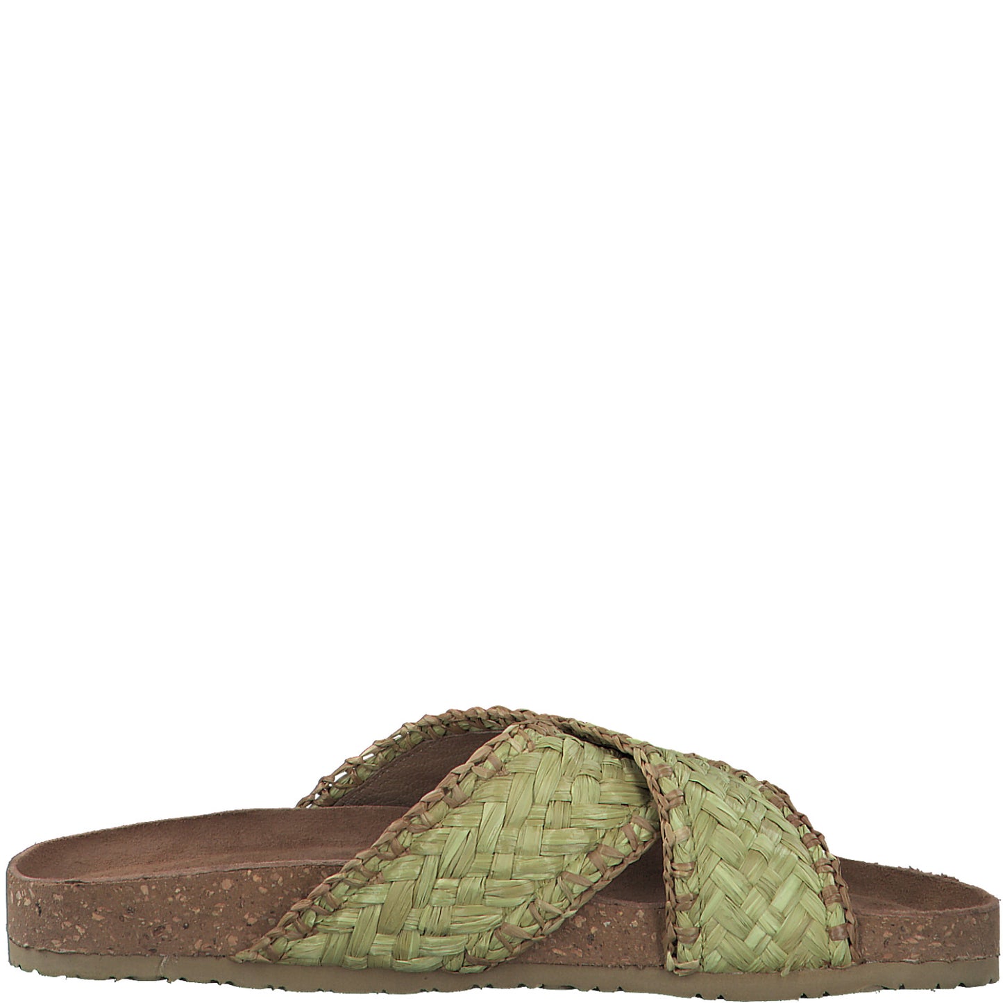 MT stitched sandals - lime