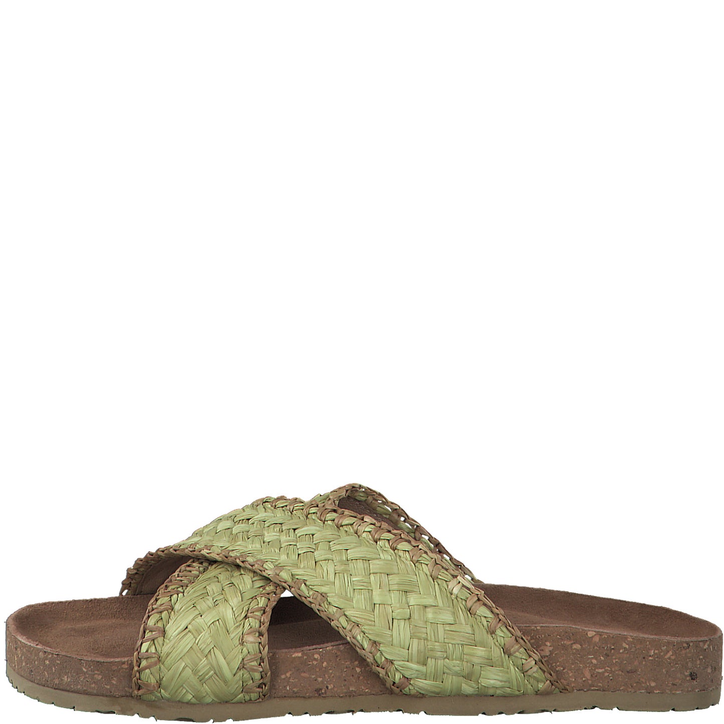 MT stitched sandals - lime