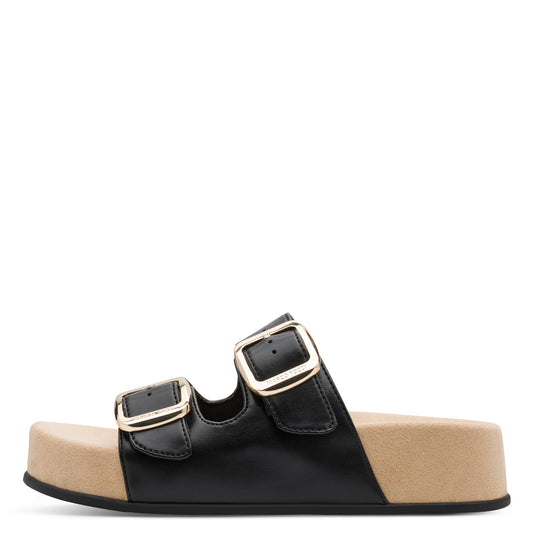 MT Buckle Sandals - black