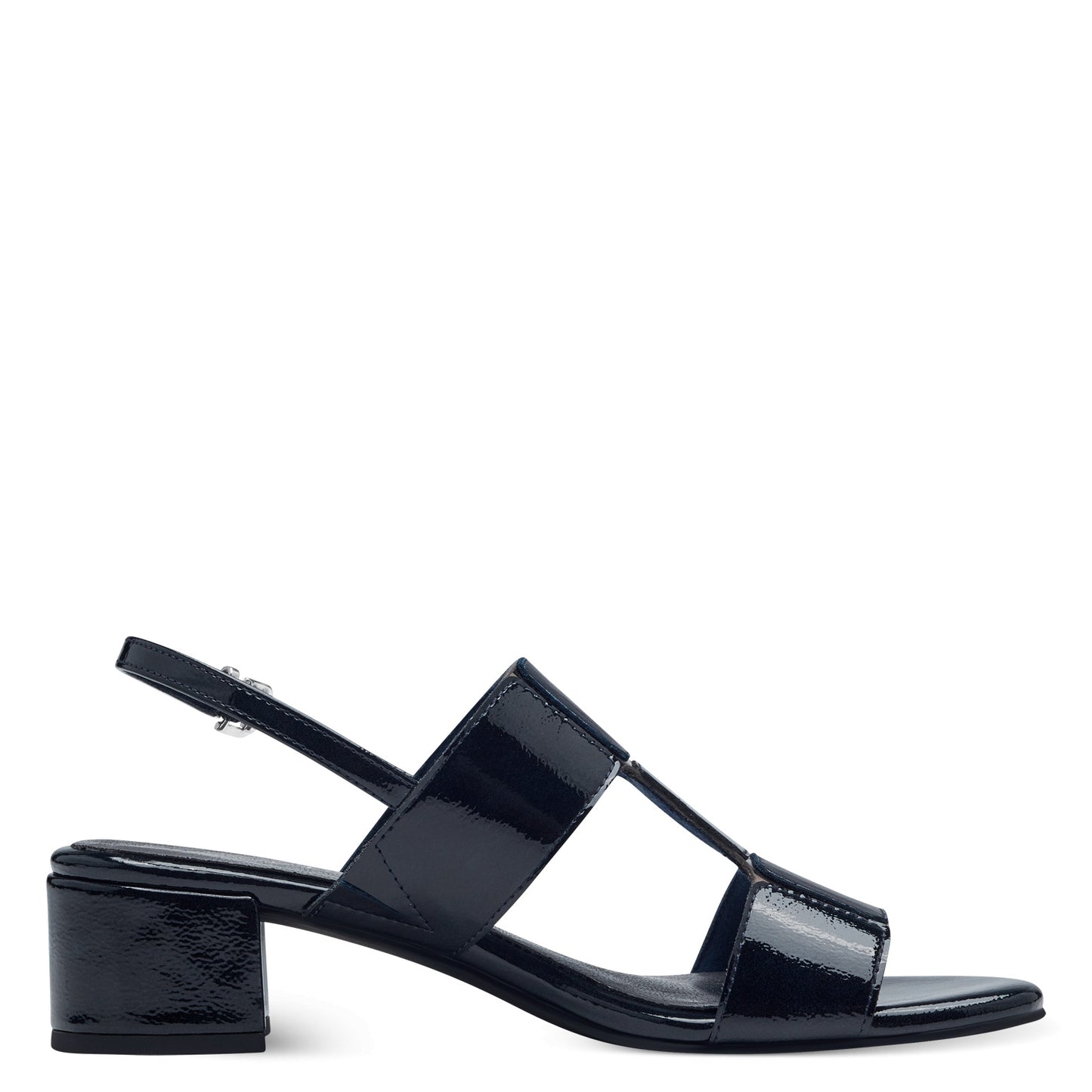 MT Low Block Heel - navy