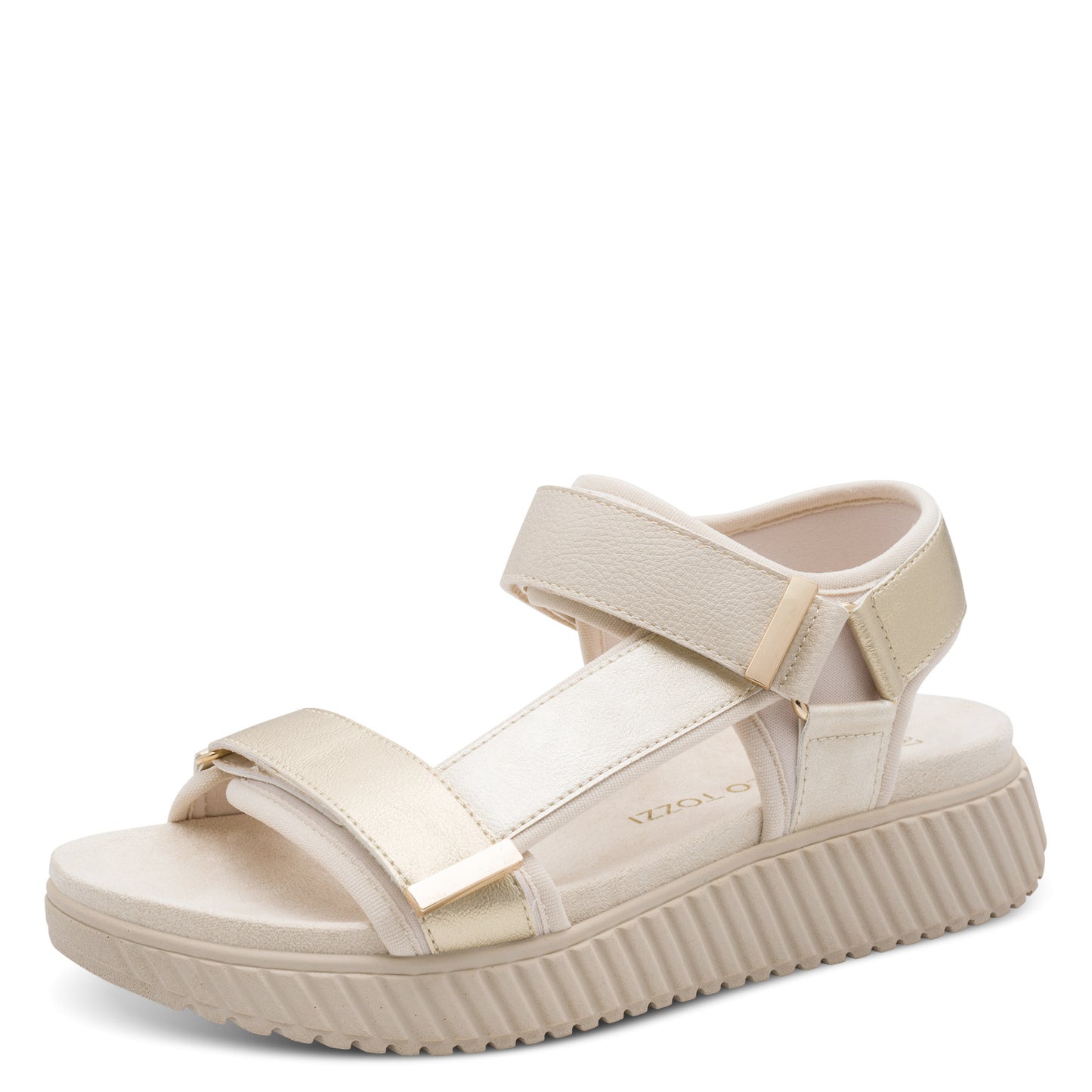 MT Strapped Sandals - gold