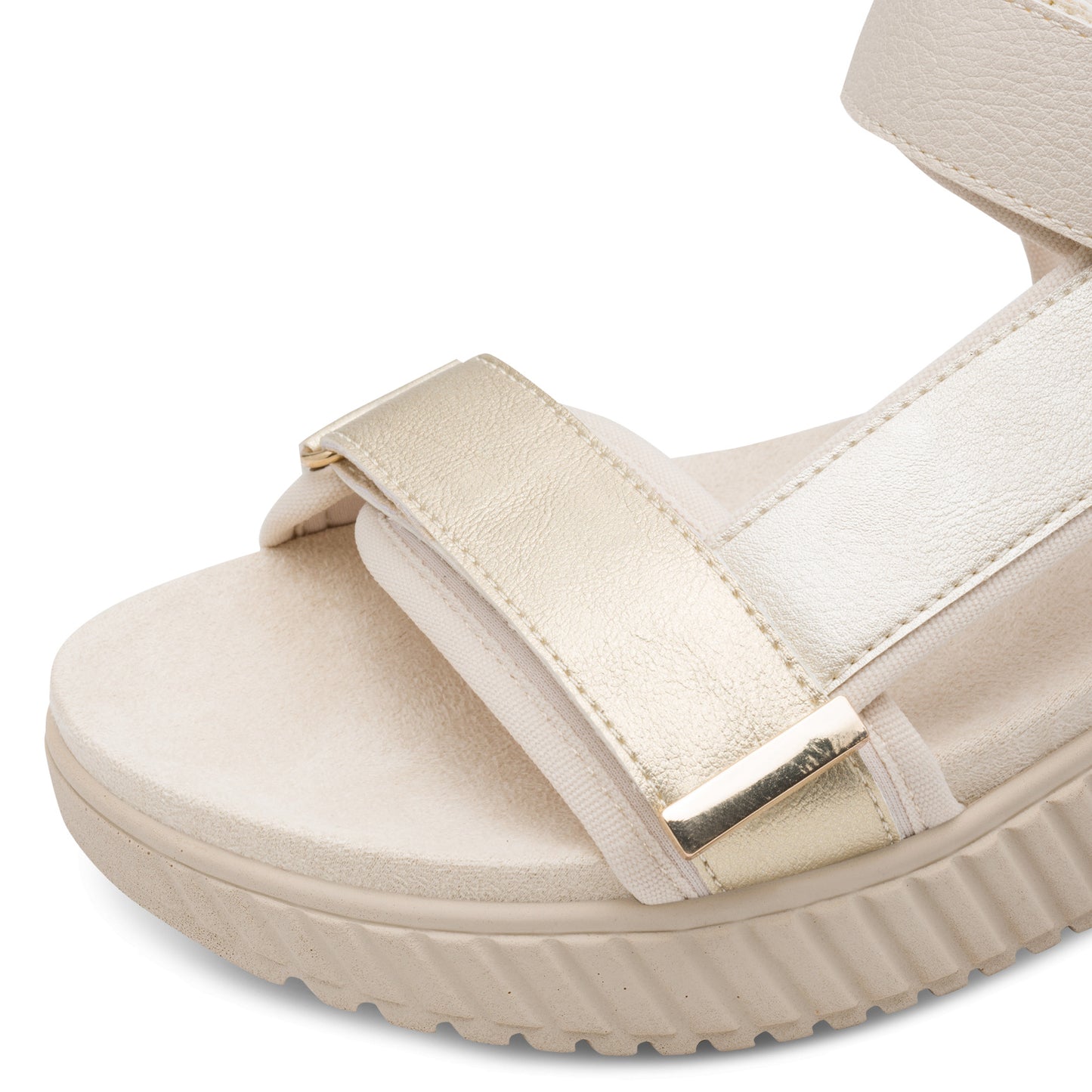 MT Strapped Sandals - gold
