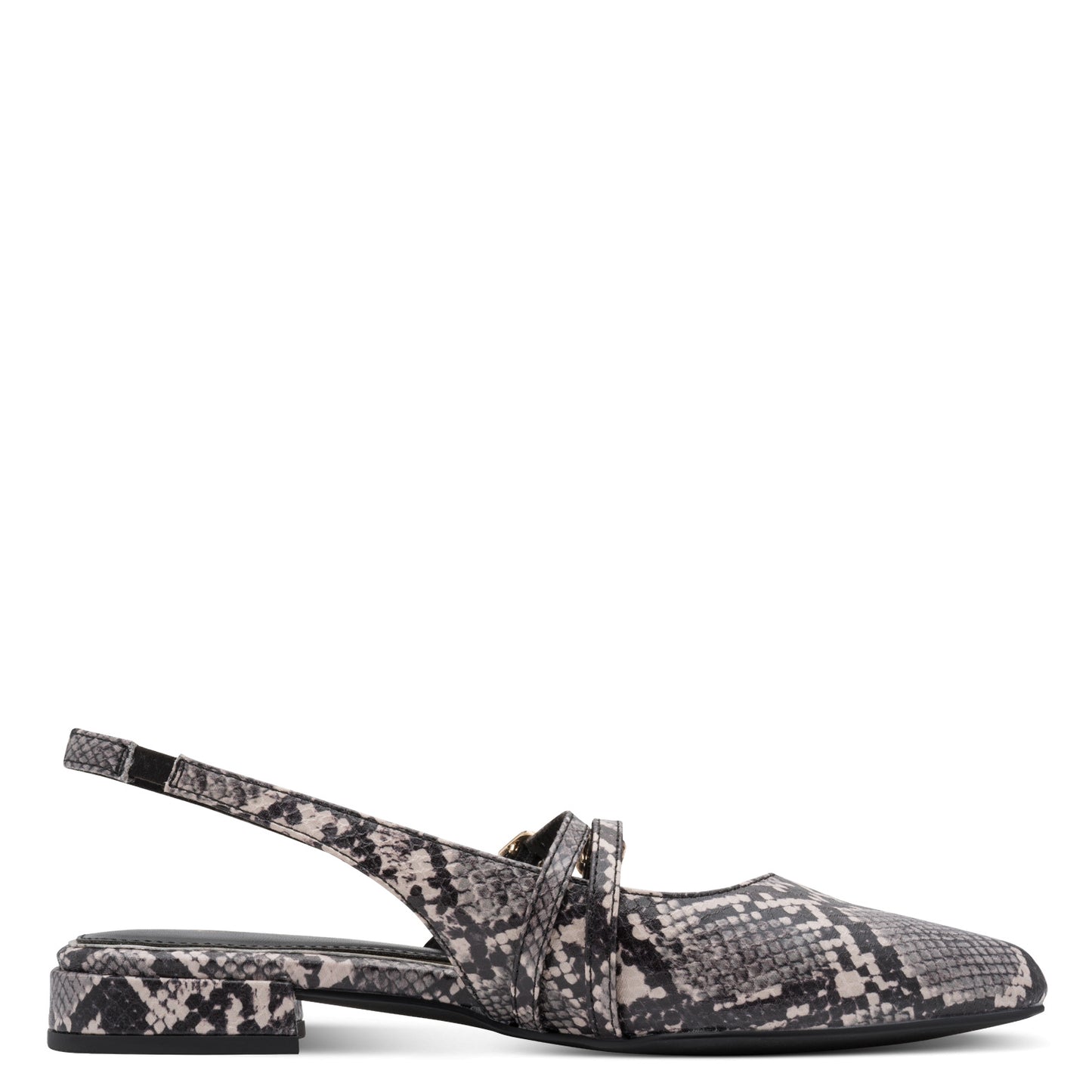 MT Flat Slingback - Snake