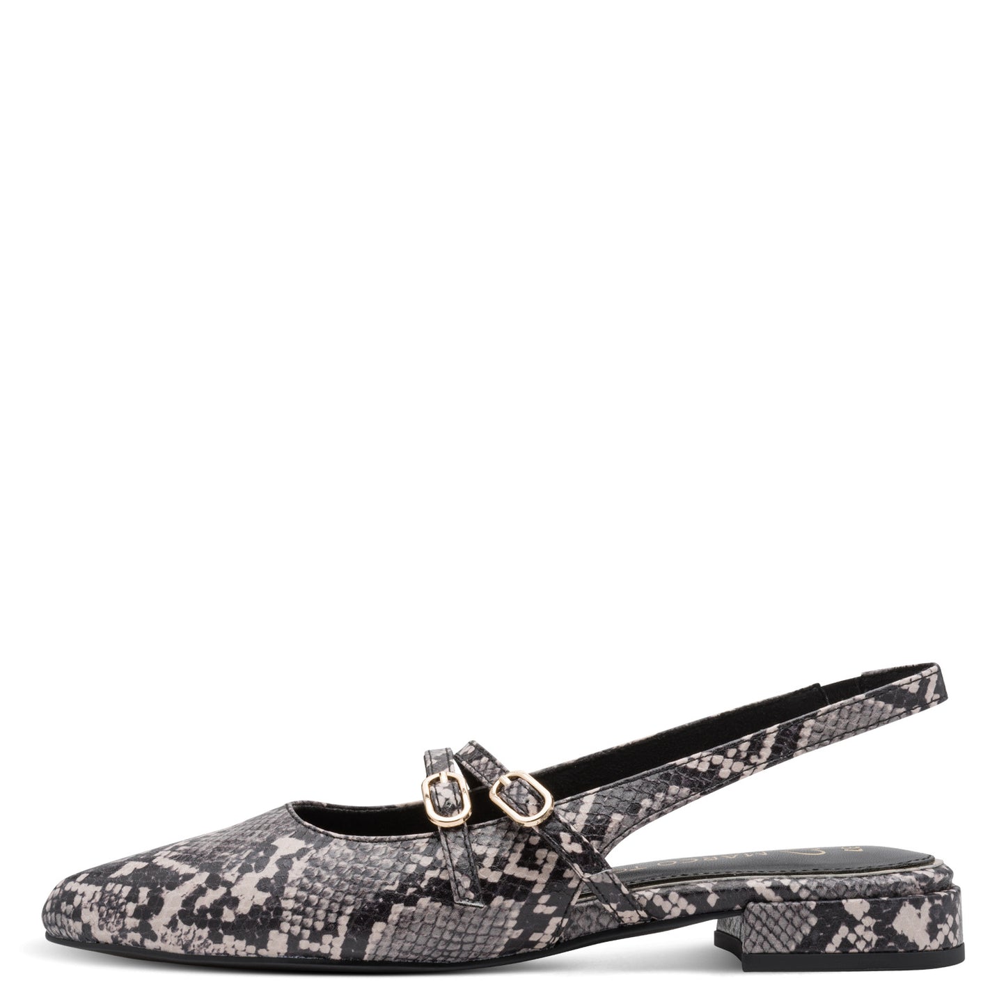 MT Flat Slingback - Snake