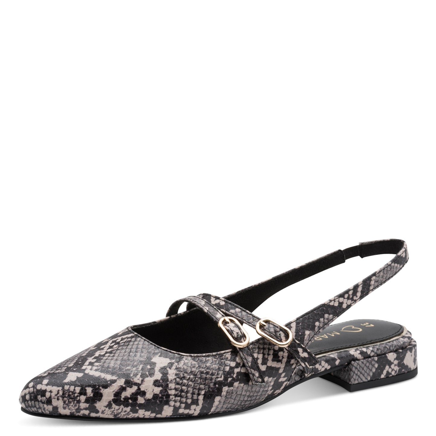 MT Flat Slingback - Snake