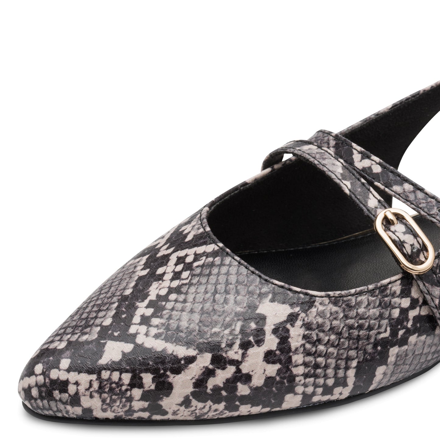 MT Flat Slingback - Snake
