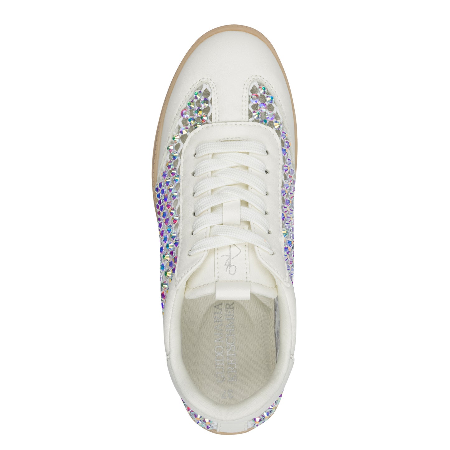 MT Iridescent Trainers - off white