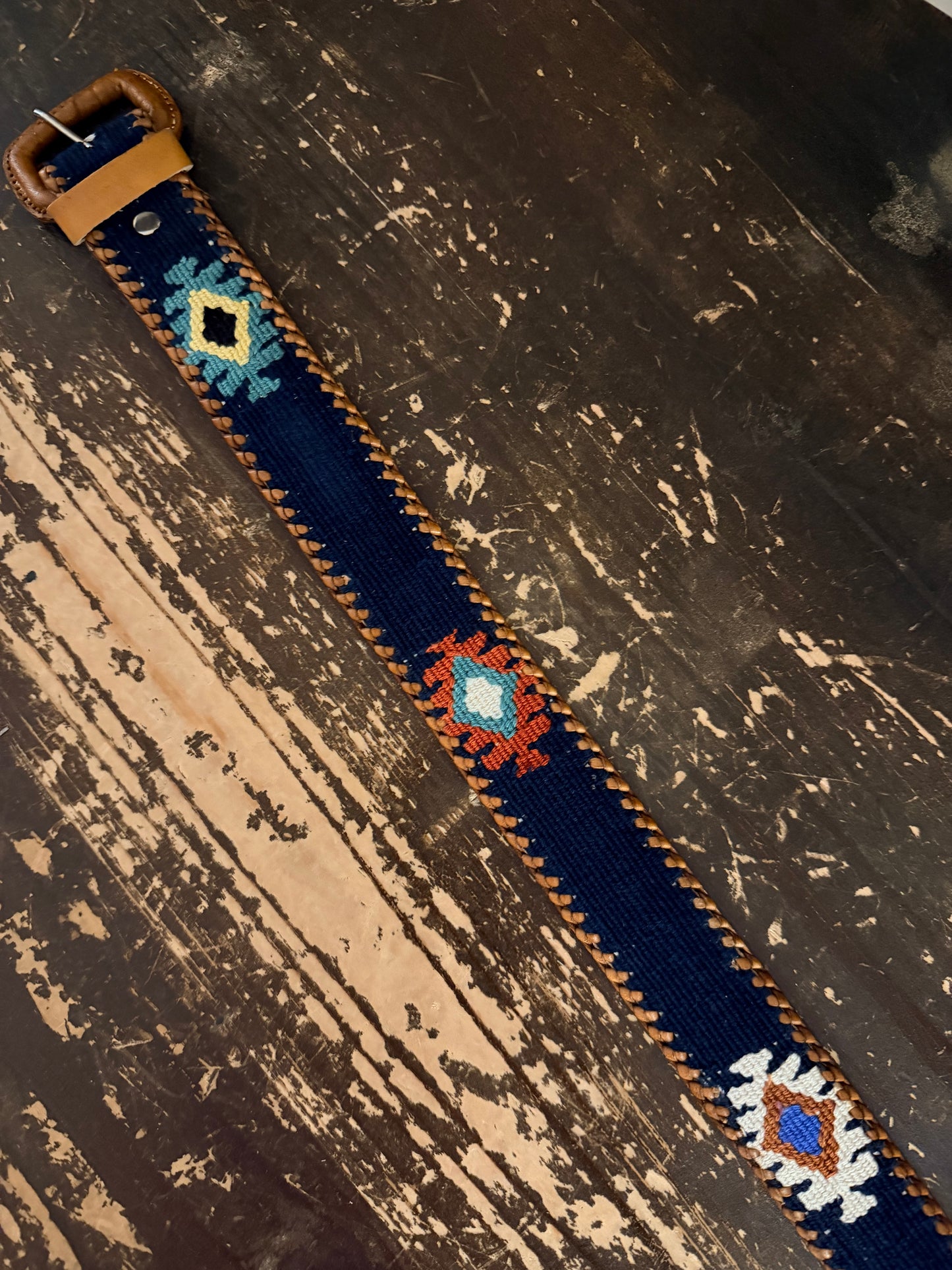 Dagny Navy Belt
