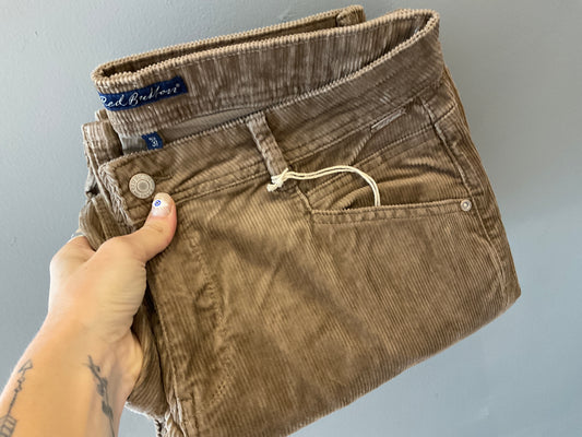 RB Bibette Cord Flares - truffle