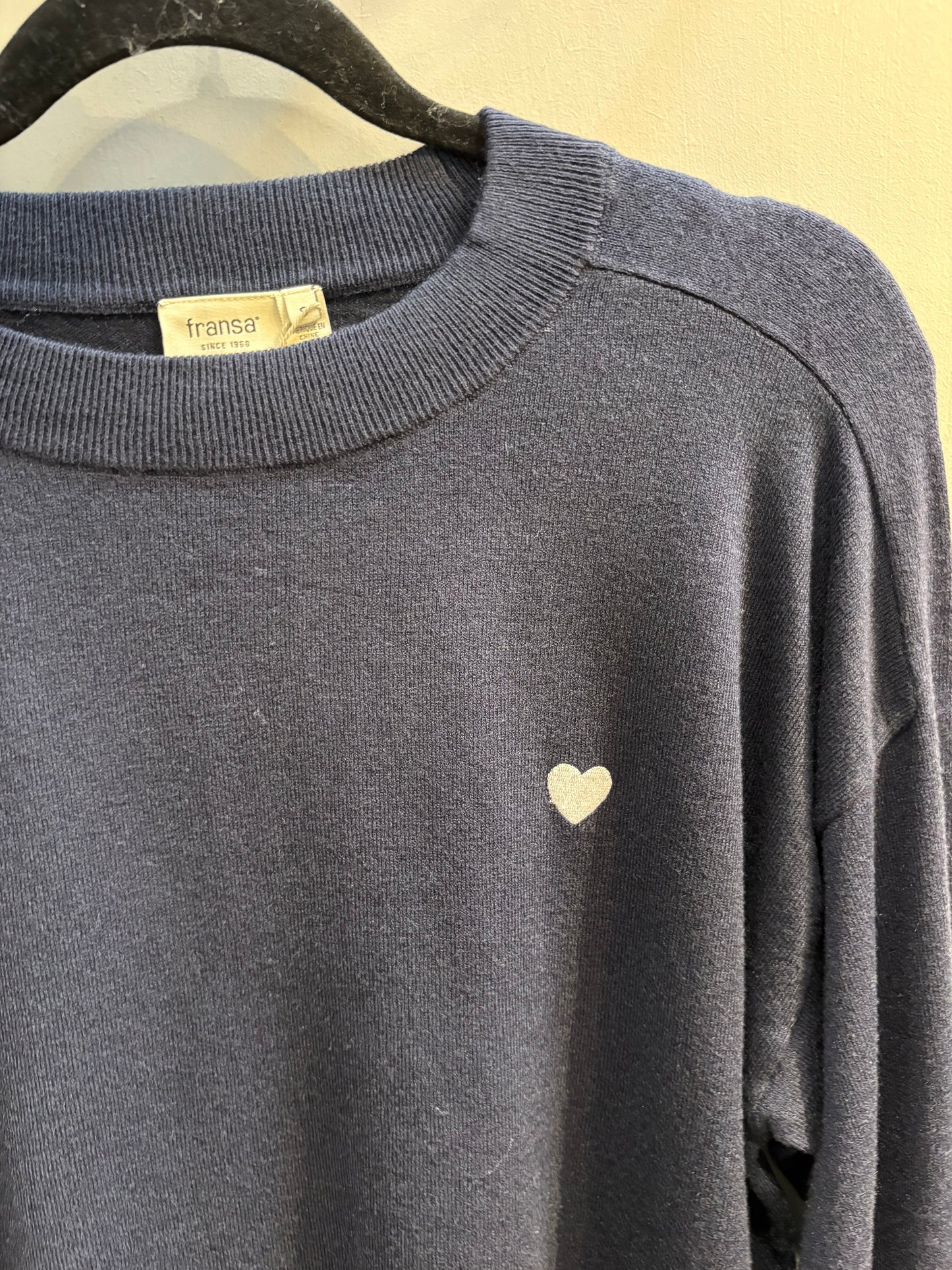 Fransa Melani Pullover - Navy Blaze