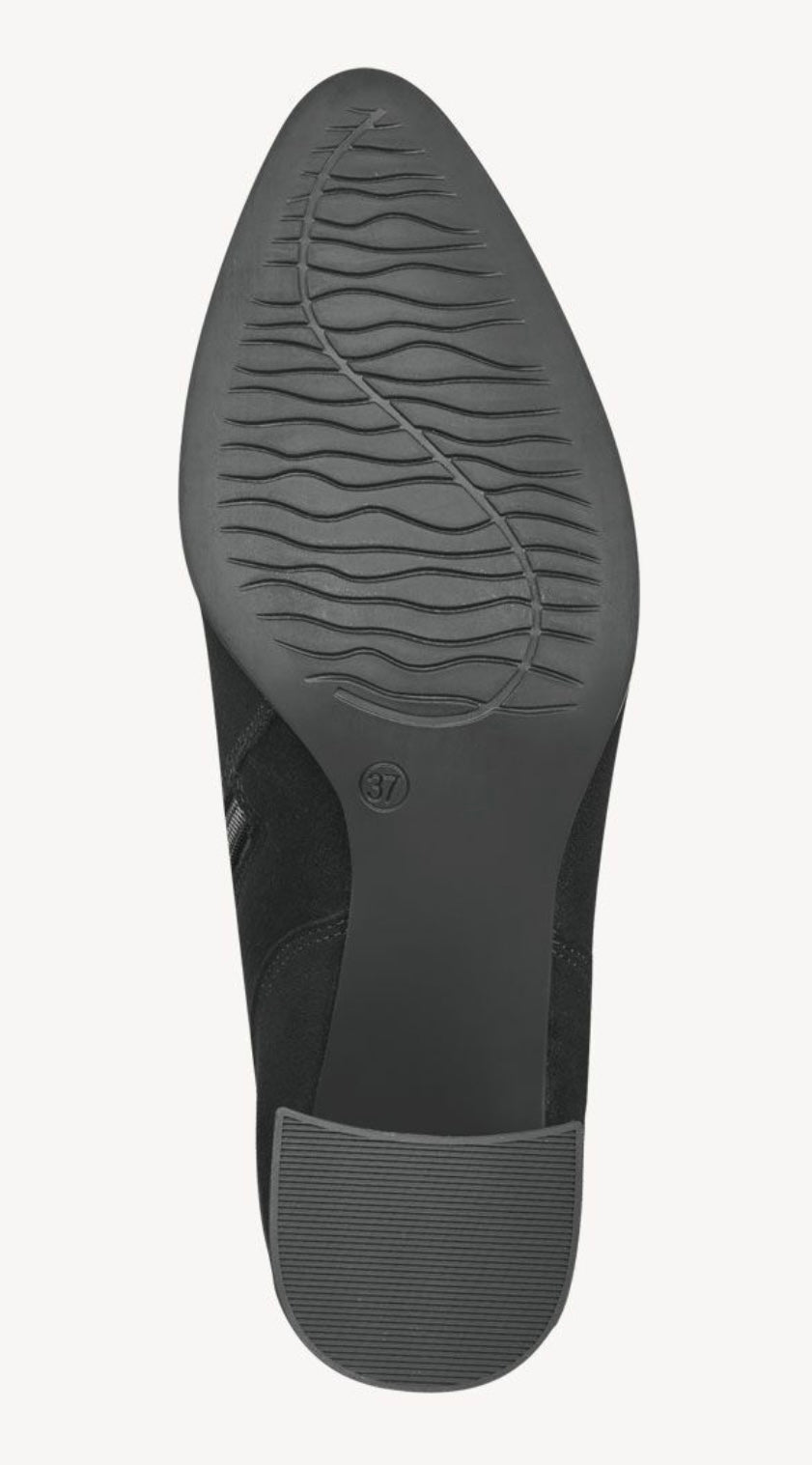 MT Stretch Knee Boots (higher heel) - Black