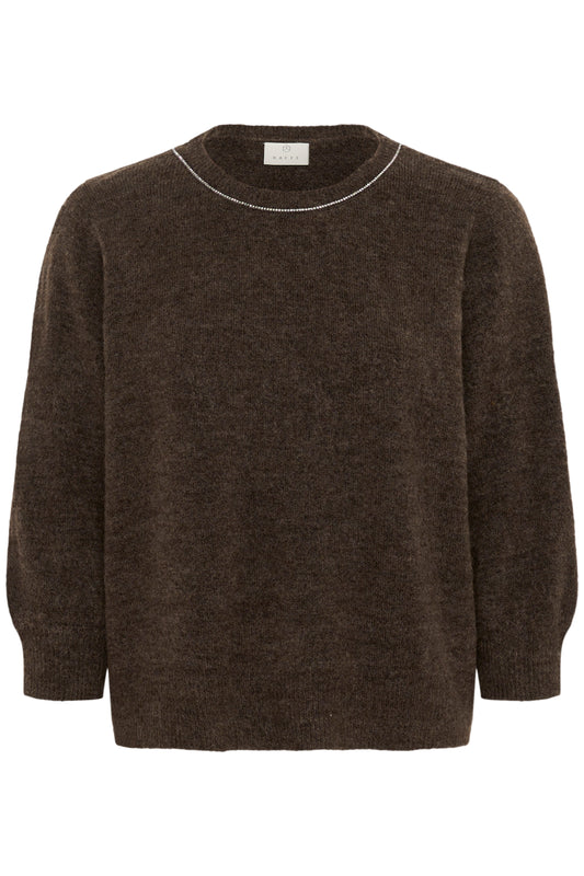 Kaffe Meredith Jumper - brown