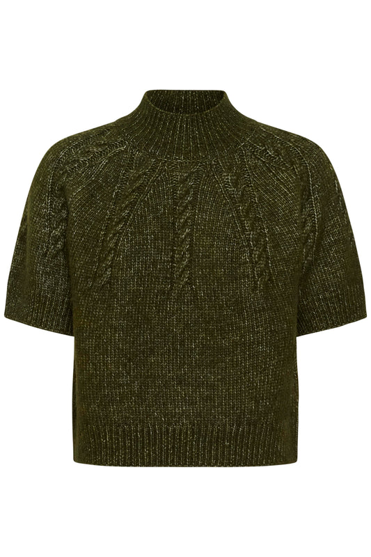 Kaffe Cuba Knit - brown melange
