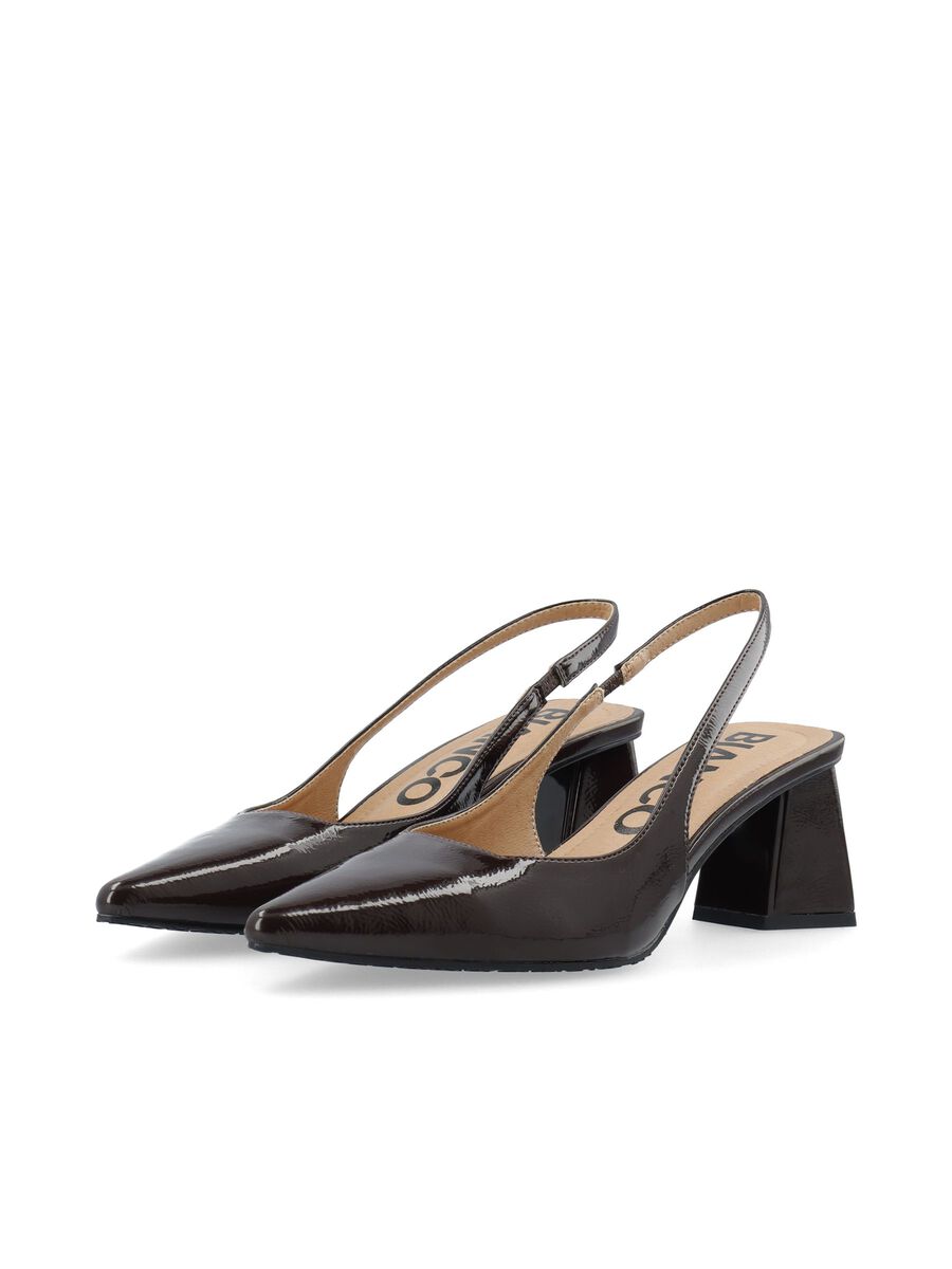 BIANCO Biamaralyn Slingback Heels - Black