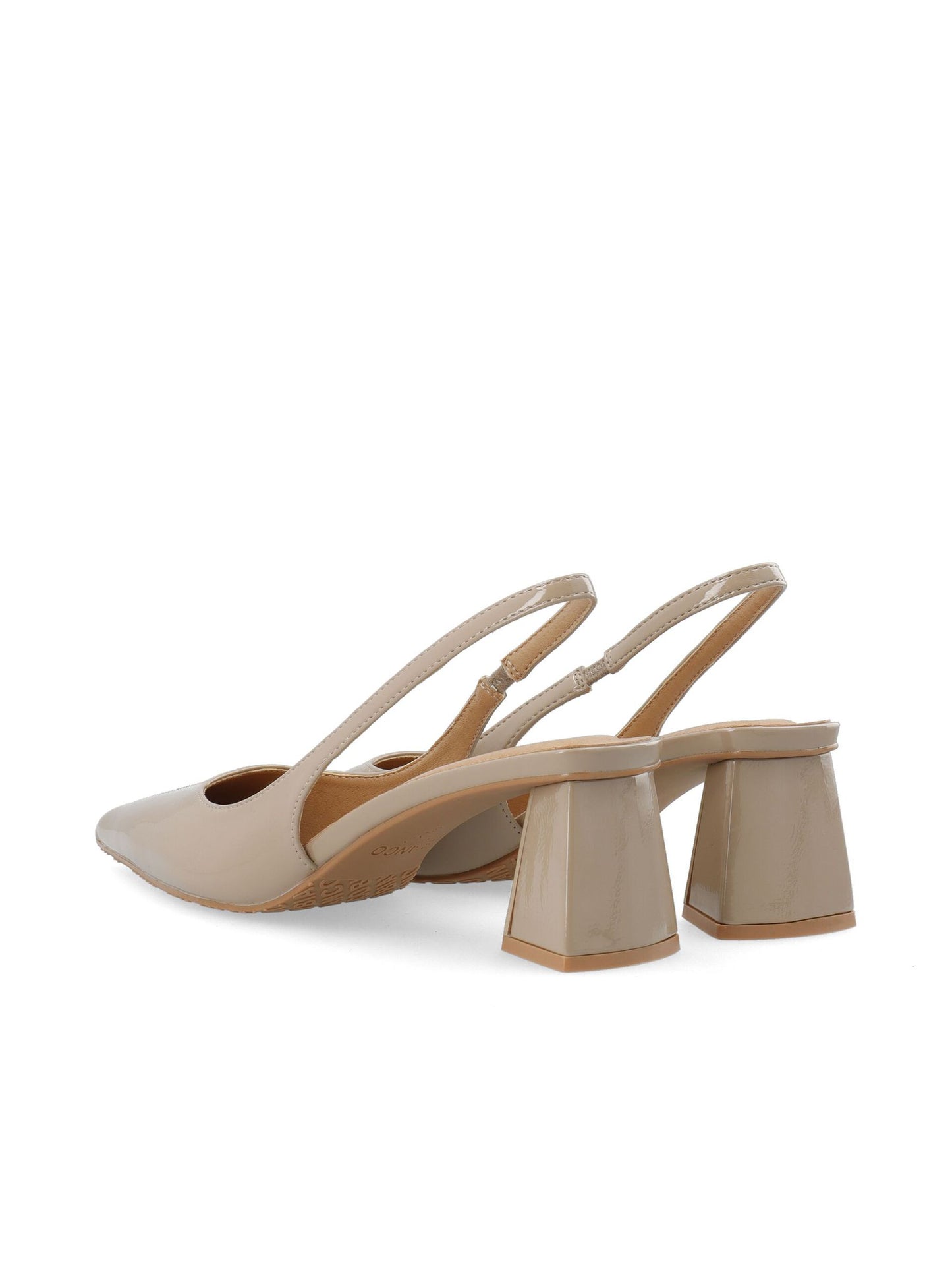 BIANCO Biamaralyn Slingback Heels - Nougat