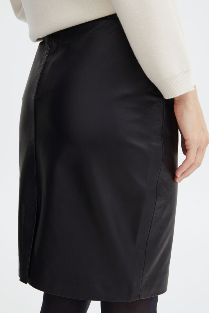 Fransa Leather Skirt - 2 Colours