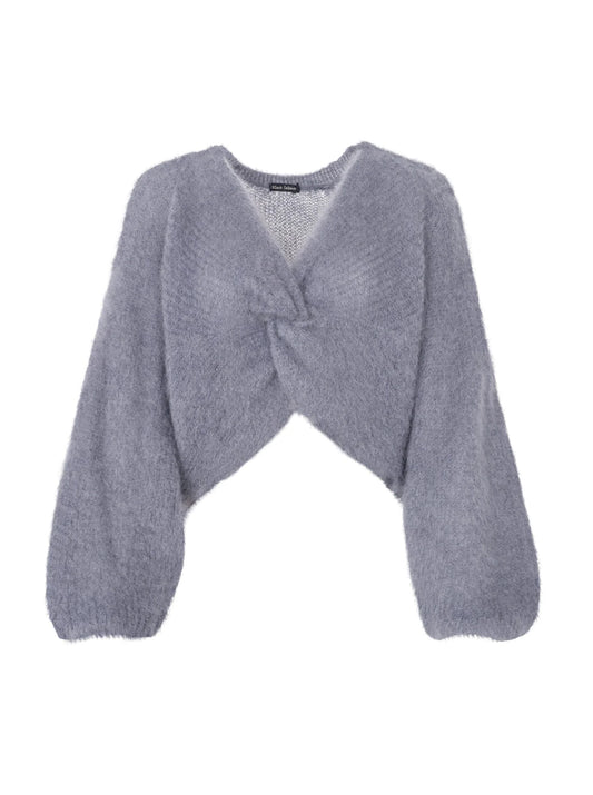 BC Bjoerk Cross Jumper - Grey Melange