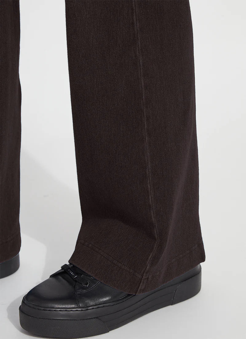 Lysse Denim Trousers - Double Espresso