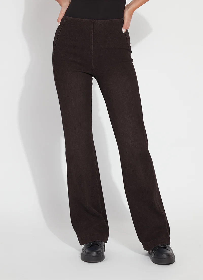 Lysse Denim Trousers - Double Espresso