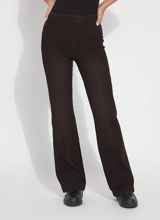Lysse Denim Trousers - Double Espresso