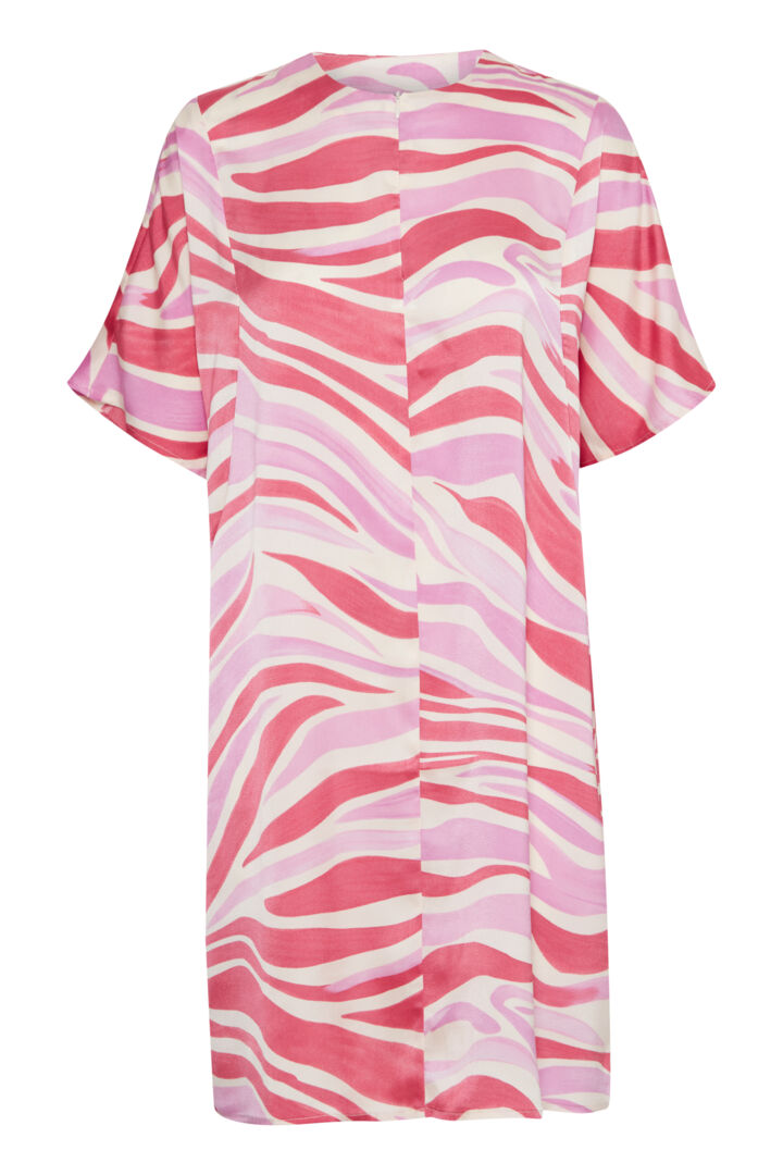 Fransa Zena Dress - Pink Frosting