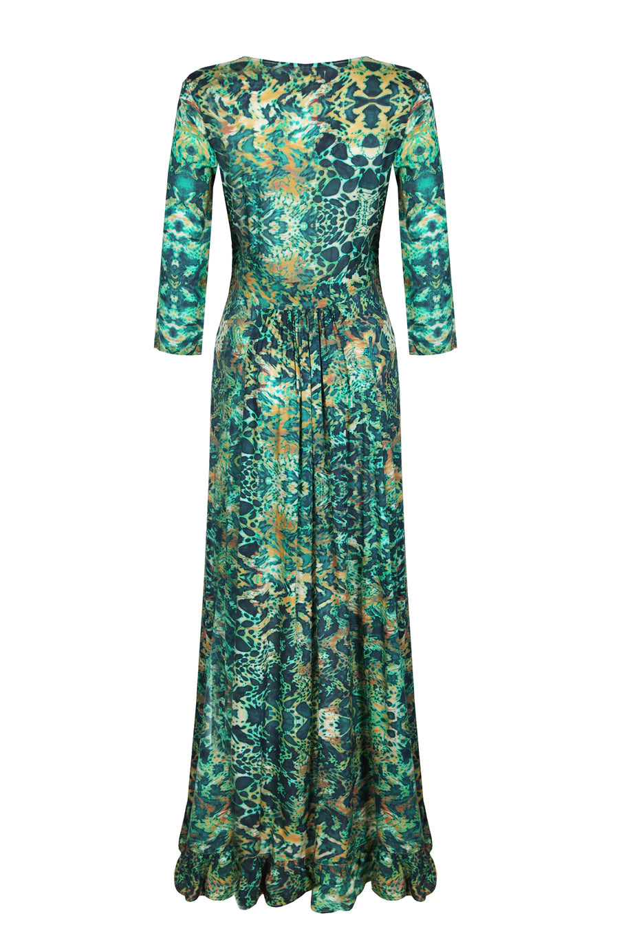 Sophia Alexia Emerald Leopard Dress