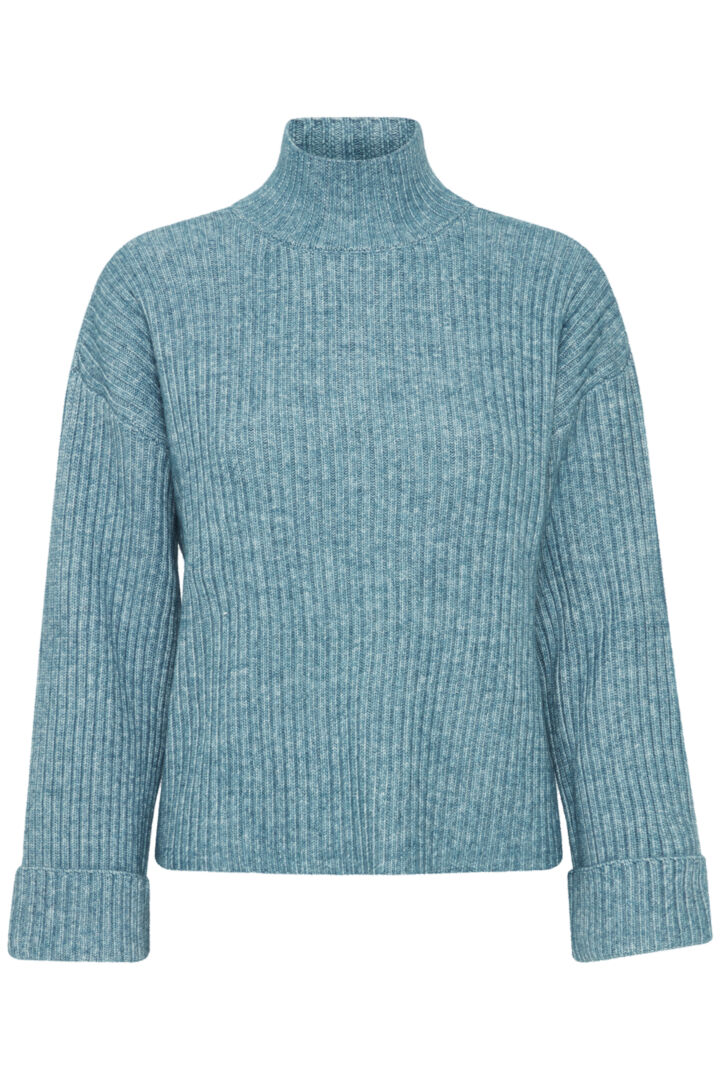 Fransa Elly Jumper - Bluestone