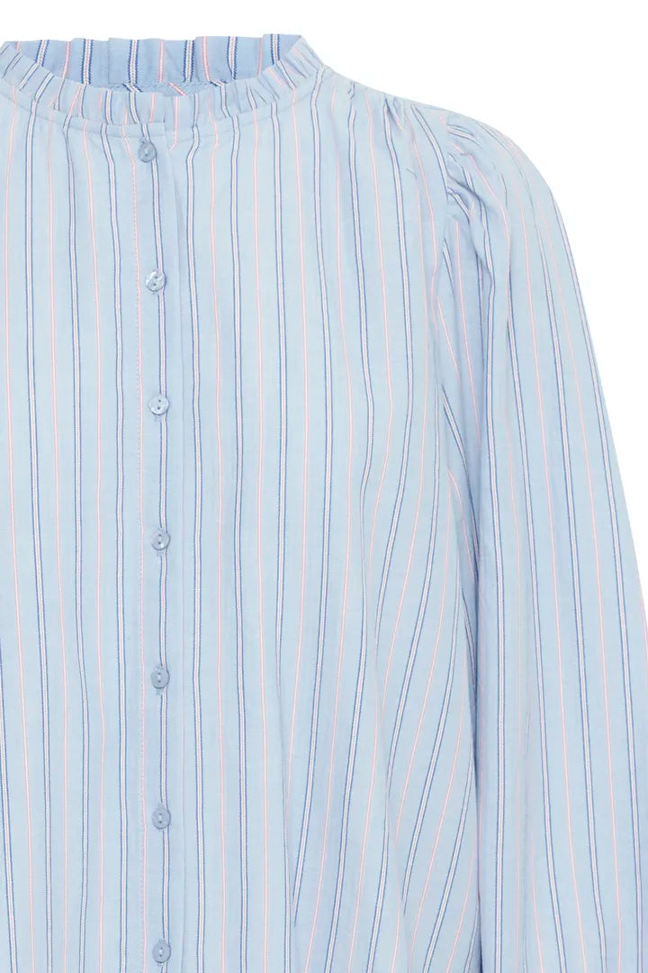 ICHI Zarola Shirt - Zen Blue