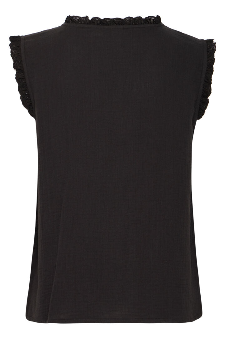 ICHI Mika Top - Black