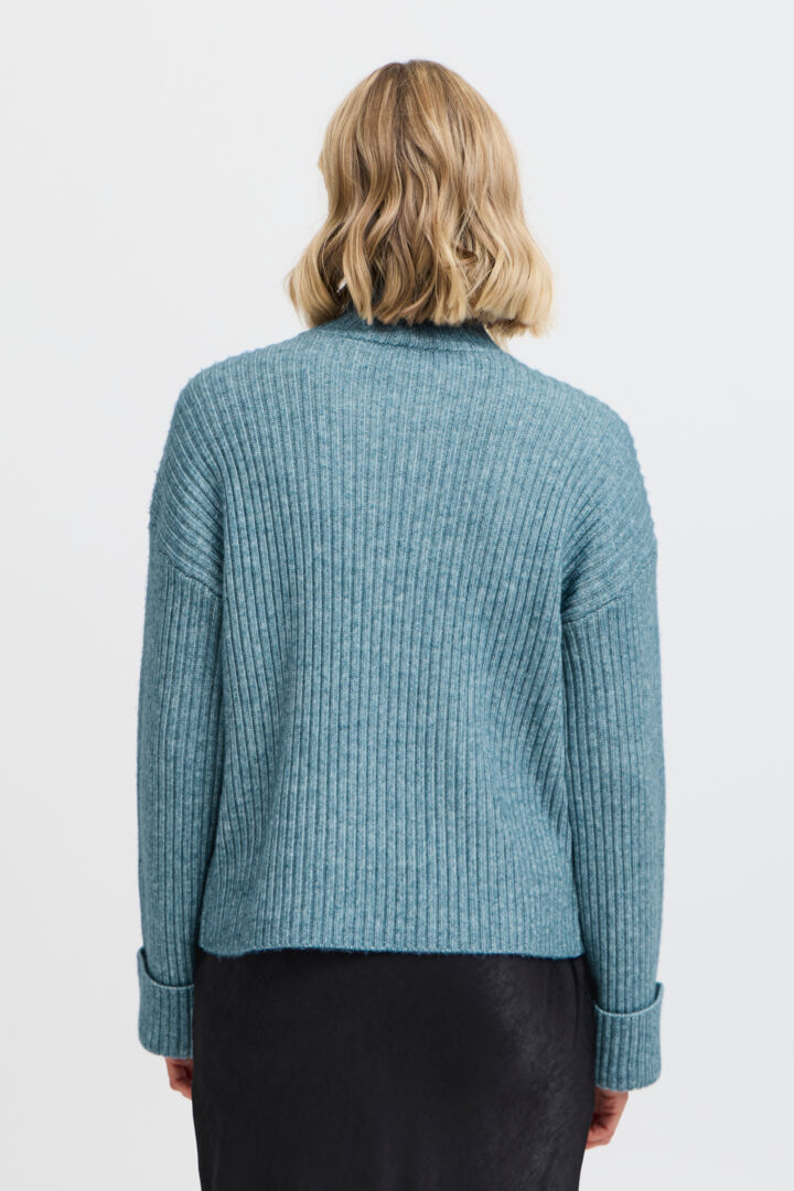 Fransa Elly Jumper - Bluestone