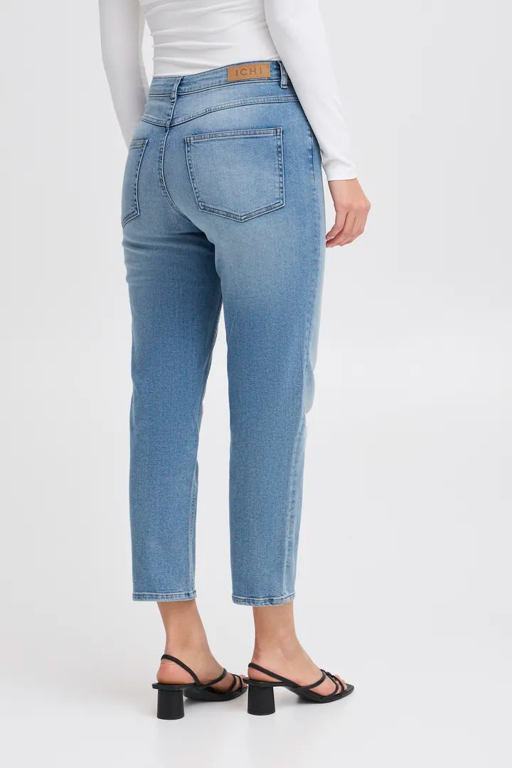 ICHI Twiggy Raven Jeans - Light Denim