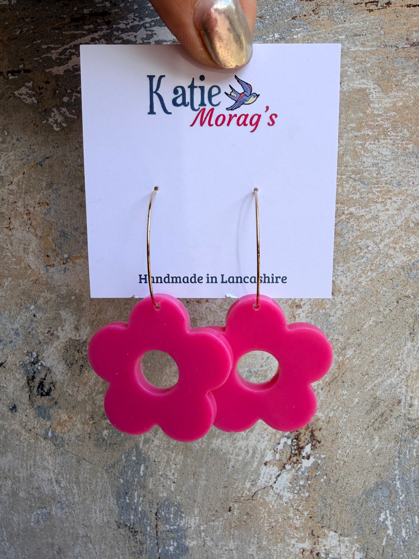 Flower earrings - 5 colours