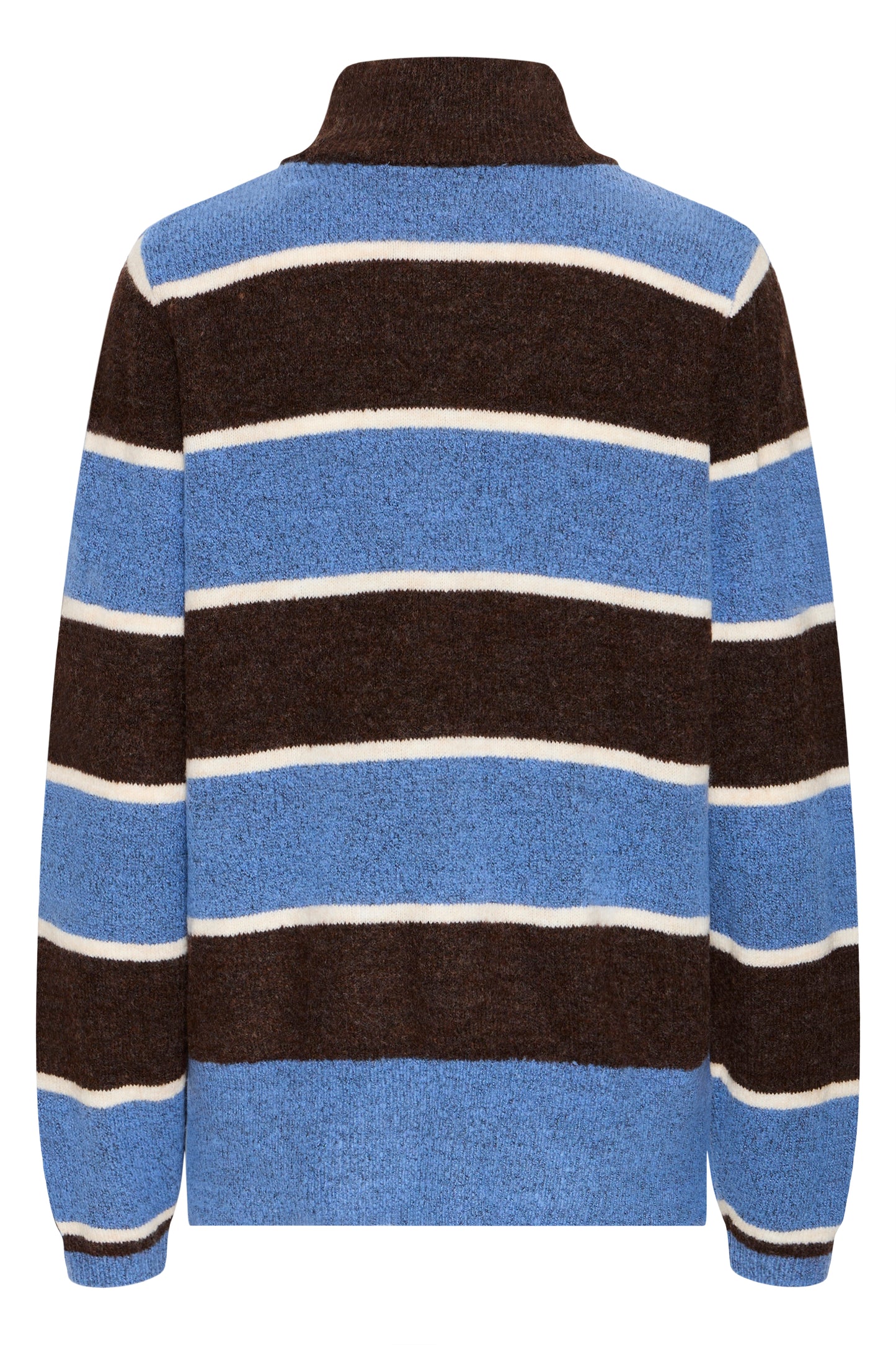 ICHI Edeen Pullover - blue/brown