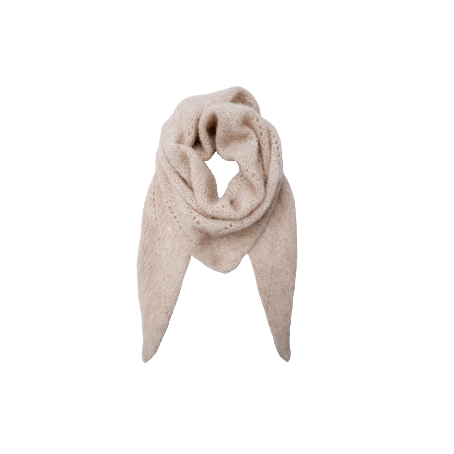 BC Dell Triangle Scarf - natural
