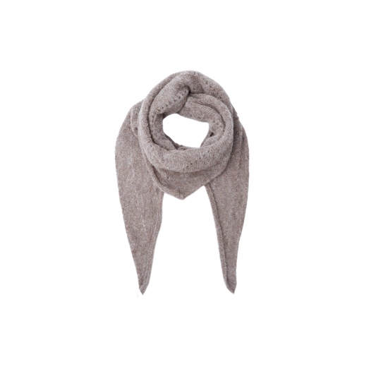 BC Dell Triangle Scarf - taupe