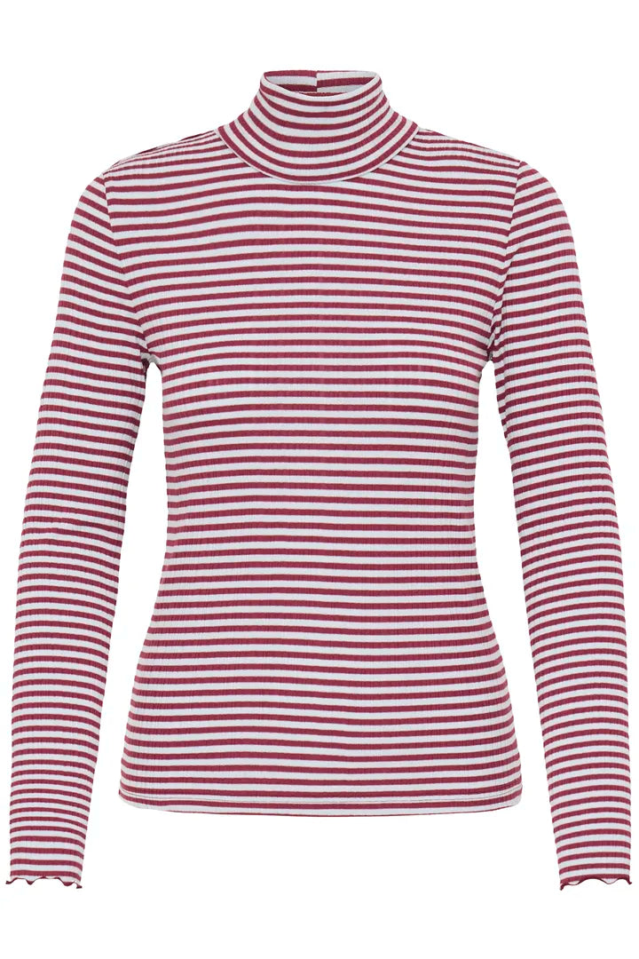 ICHI Cella Rollneck - Rhododendron Blue