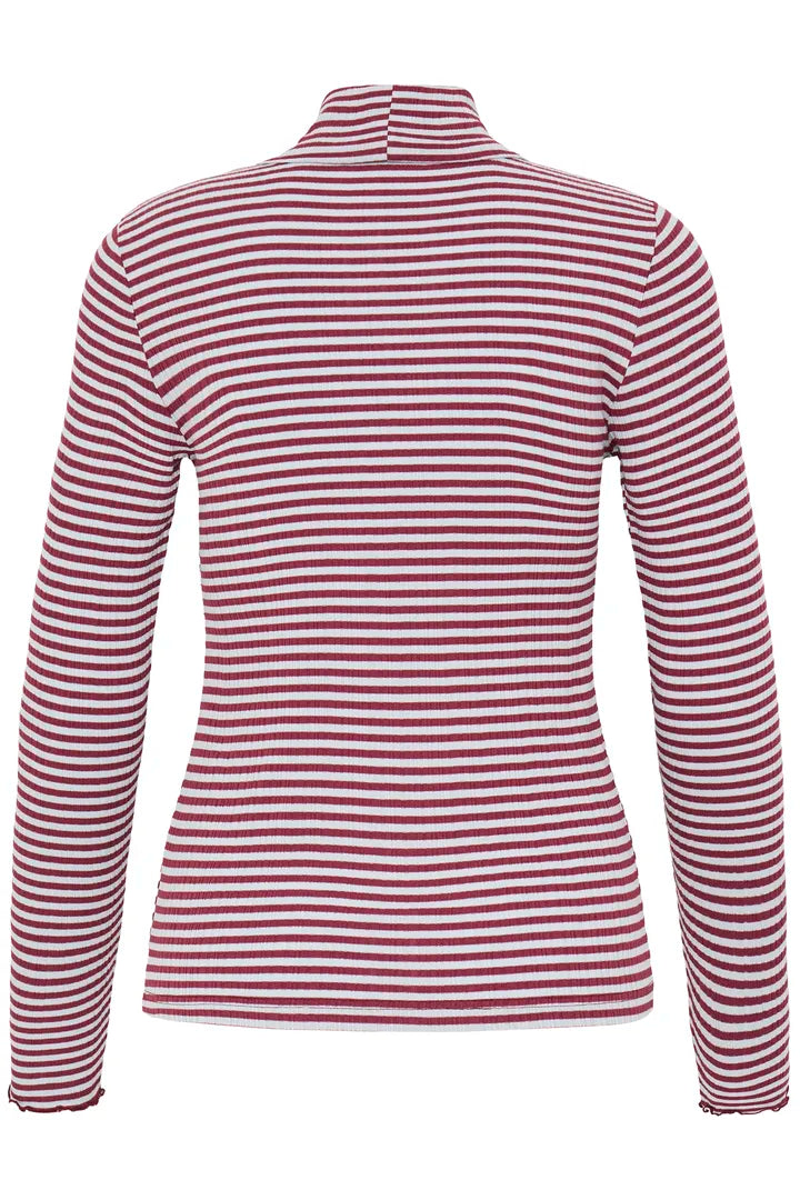 ICHI Cella Rollneck - Rhododendron Blue