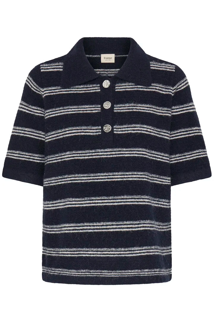 Fransa Kendra Pullover - Salute Stripe