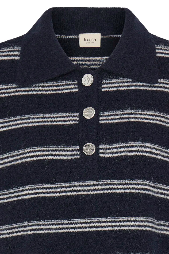 Fransa Kendra Pullover - Salute Stripe