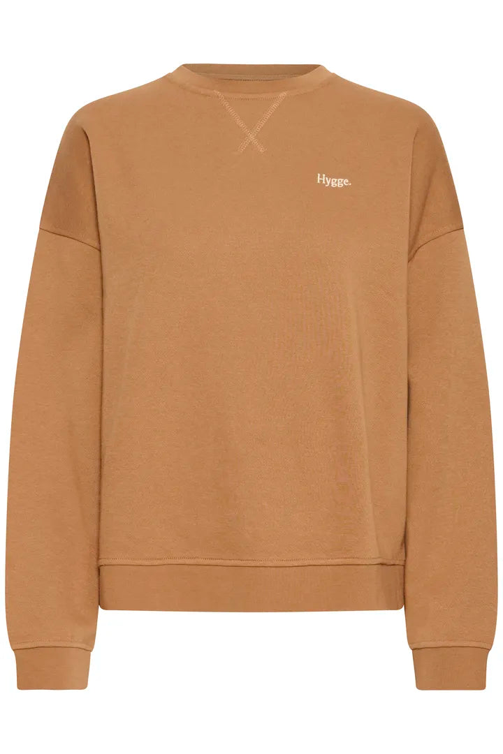 ICHI Leloy Sweater - Toasted Coconut