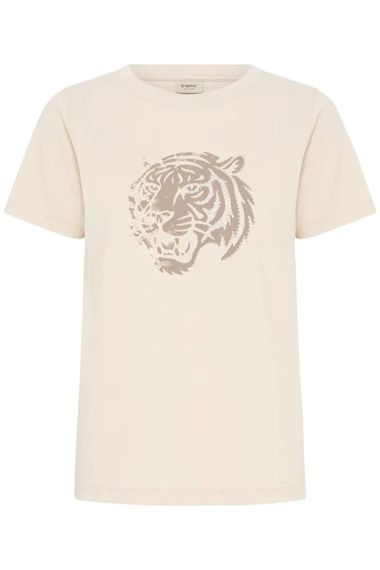 Fransa Talindra Tee - Driftwood