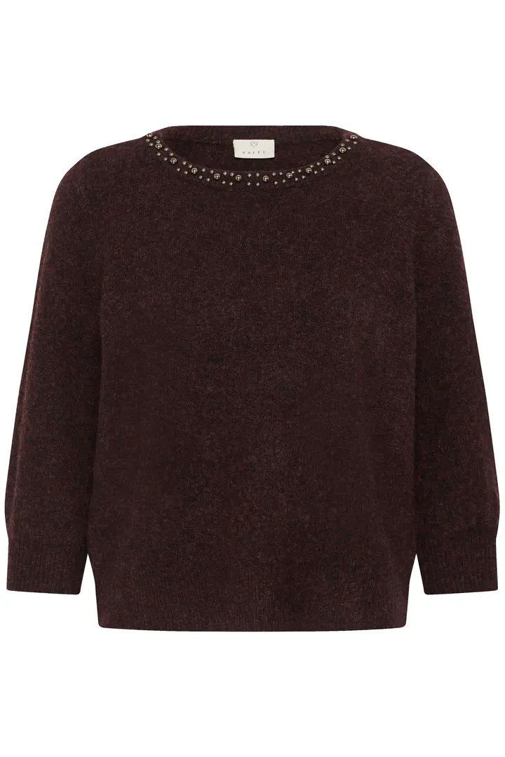 Kaffe Selly Pullover - Fudge