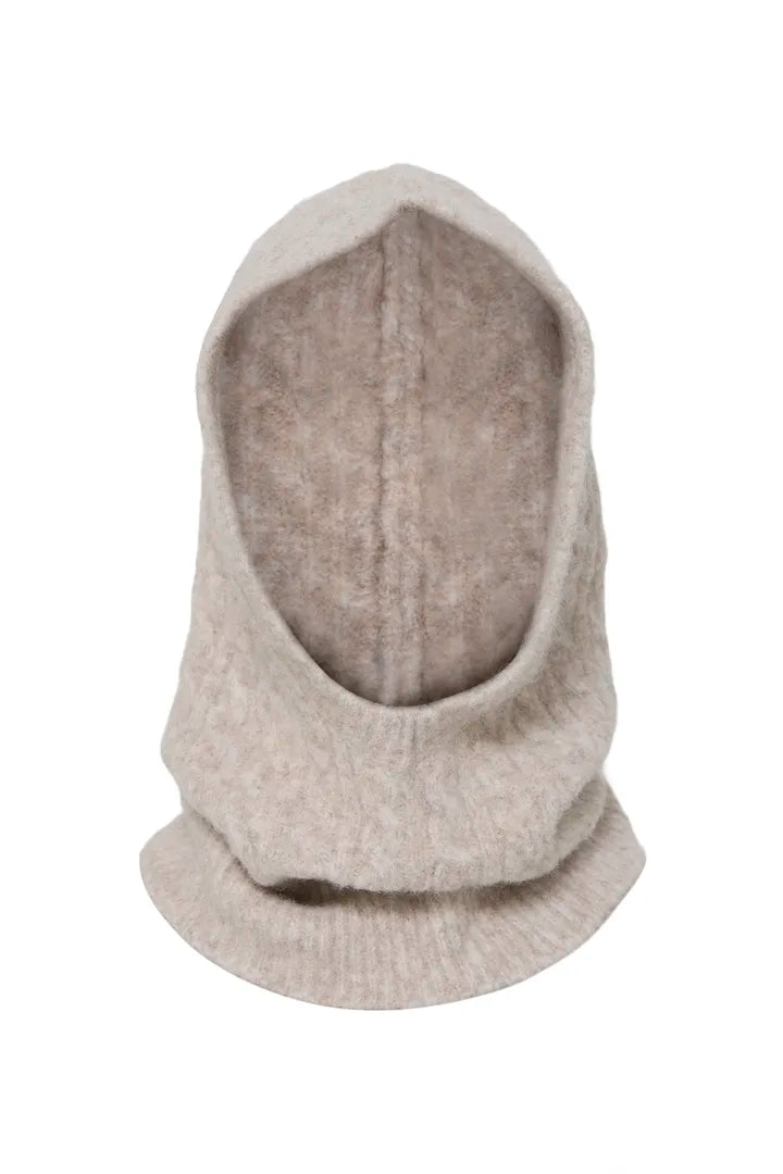 ICHI Astrid Balaclava - Oatmeal