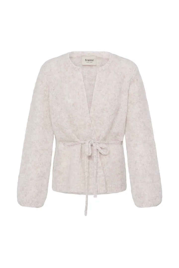 Fransa Naelle Cardigan - Oatmeal