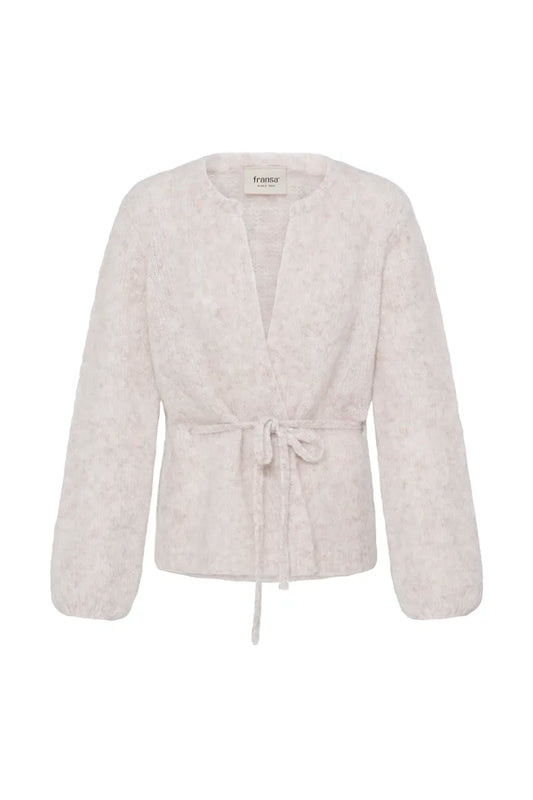 Fransa Naelle Cardigan - Oatmeal