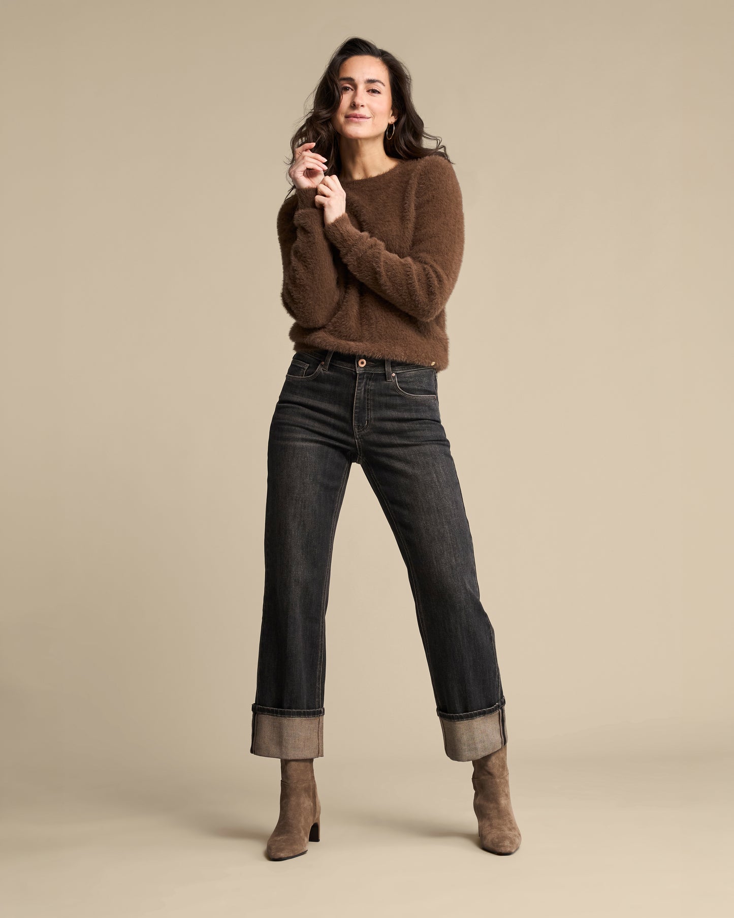 RB Kim Jeans - brown tinted